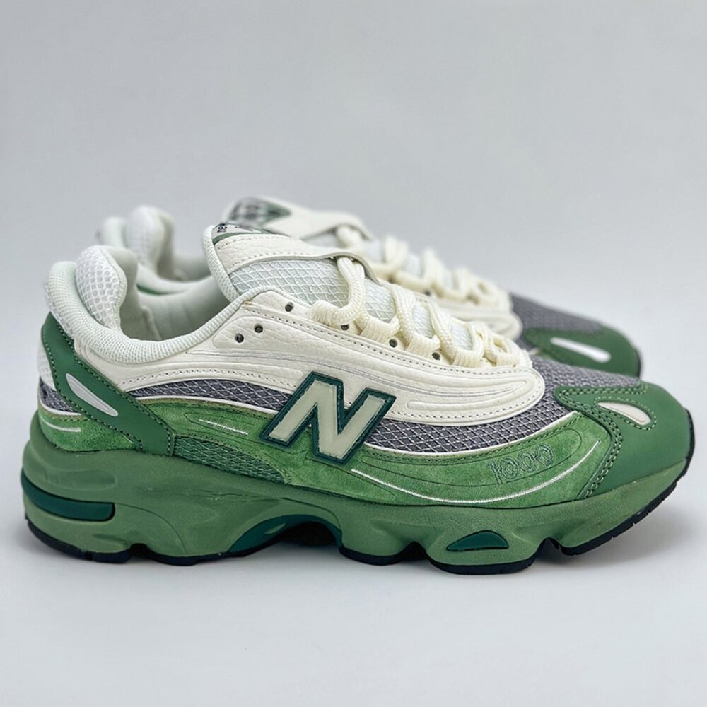 New Balance 1000 Series Running Shoes, Green - Picture 4 of 9